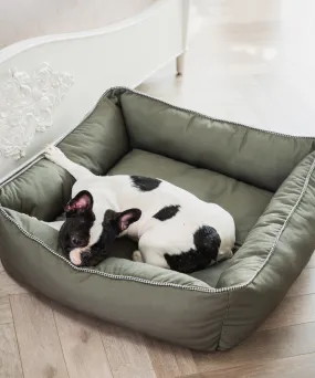 The Olive Lounger Dog Bed