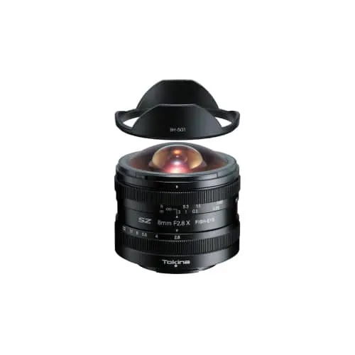 Tokina SZ 8mm F2.8 X Fish-Eye Wide Prime Lens for Fujifilm X Series